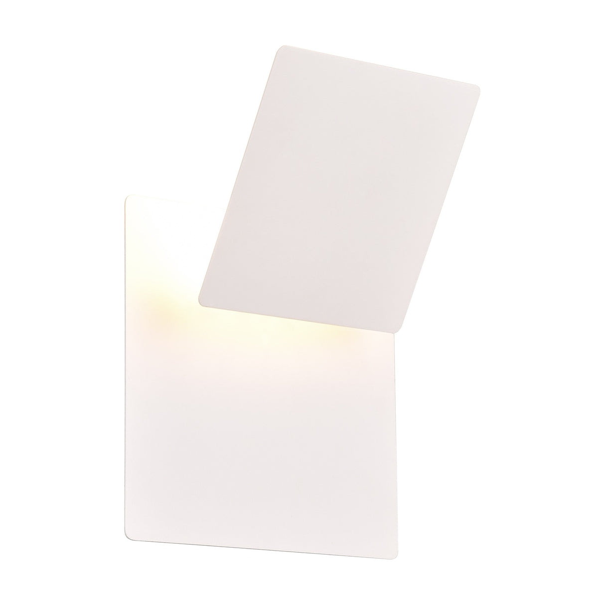 Mio LED Square Wall Light – Matt White