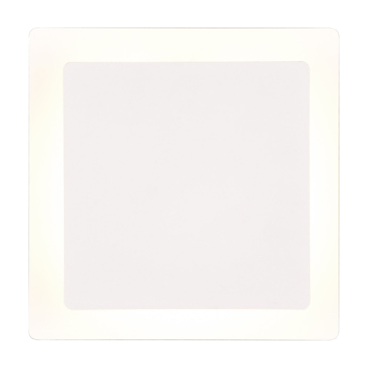Mio LED Square Wall Light – Matt White
