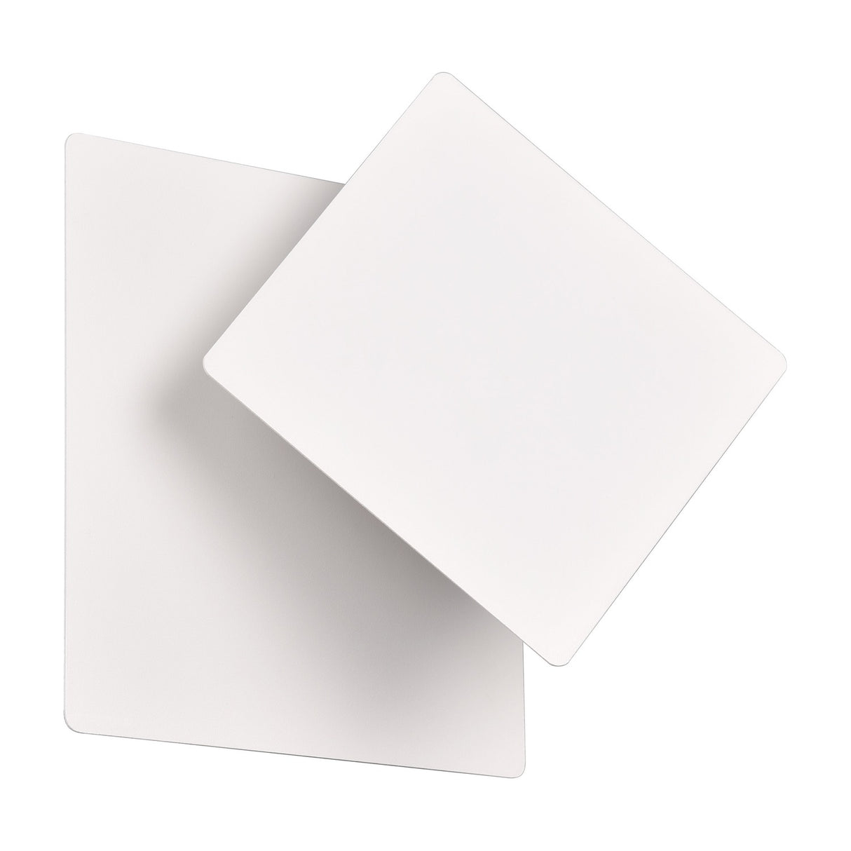 Mio LED Square Wall Light – Matt White