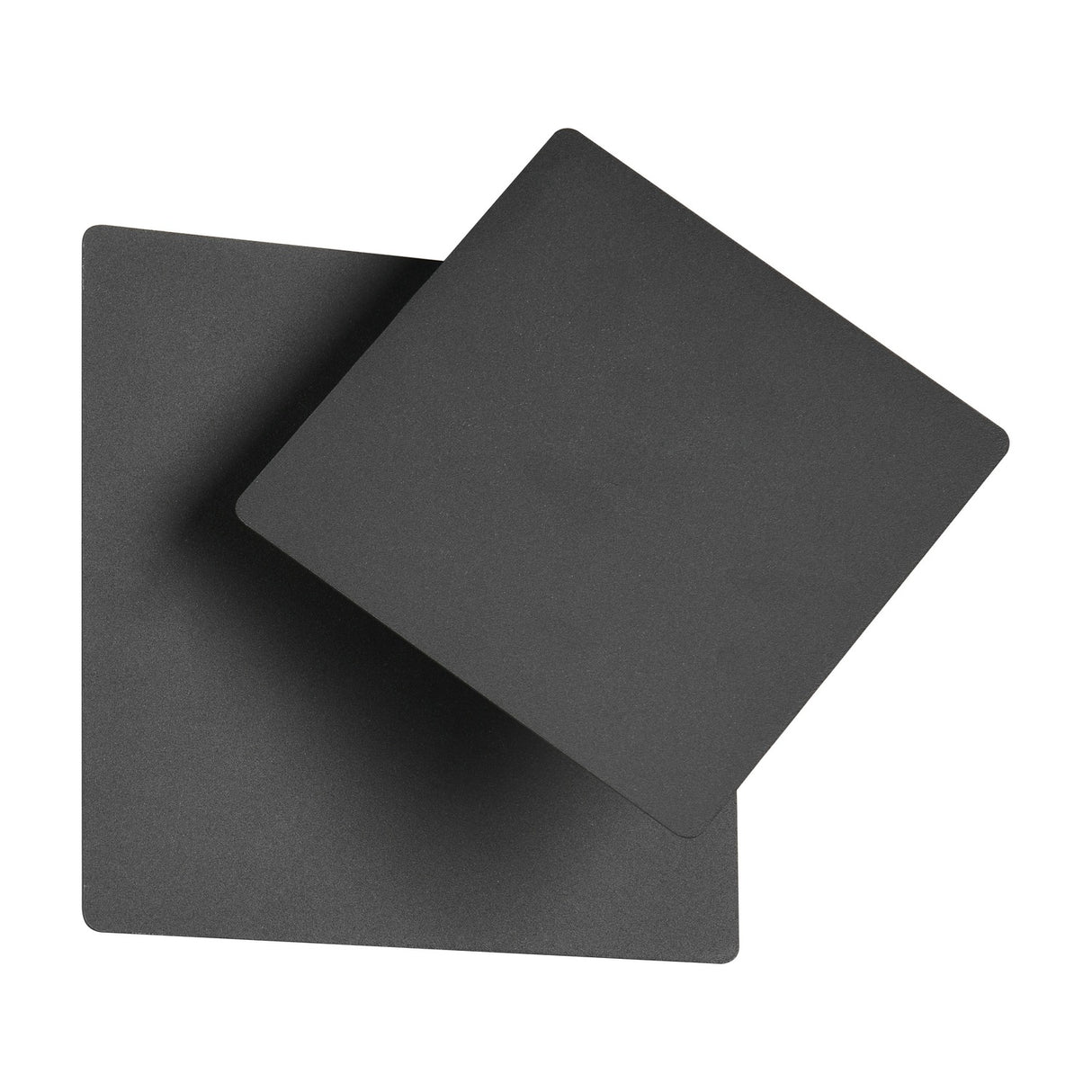Mio LED Square Wall Light – Matt Black