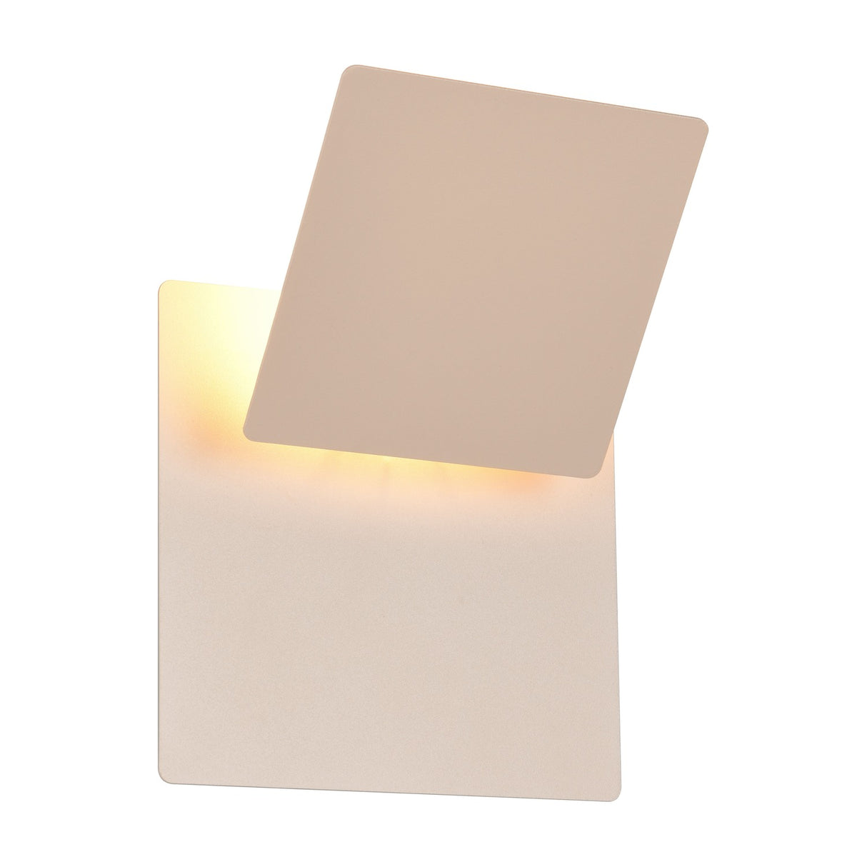 Mio LED Square Wall Light – Warm Beige