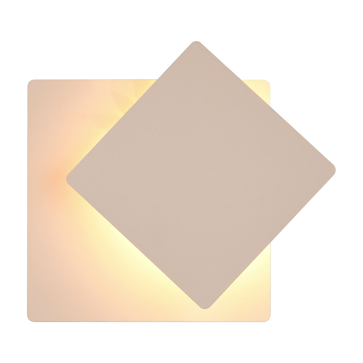 Mio LED Square Wall Light – Warm Beige