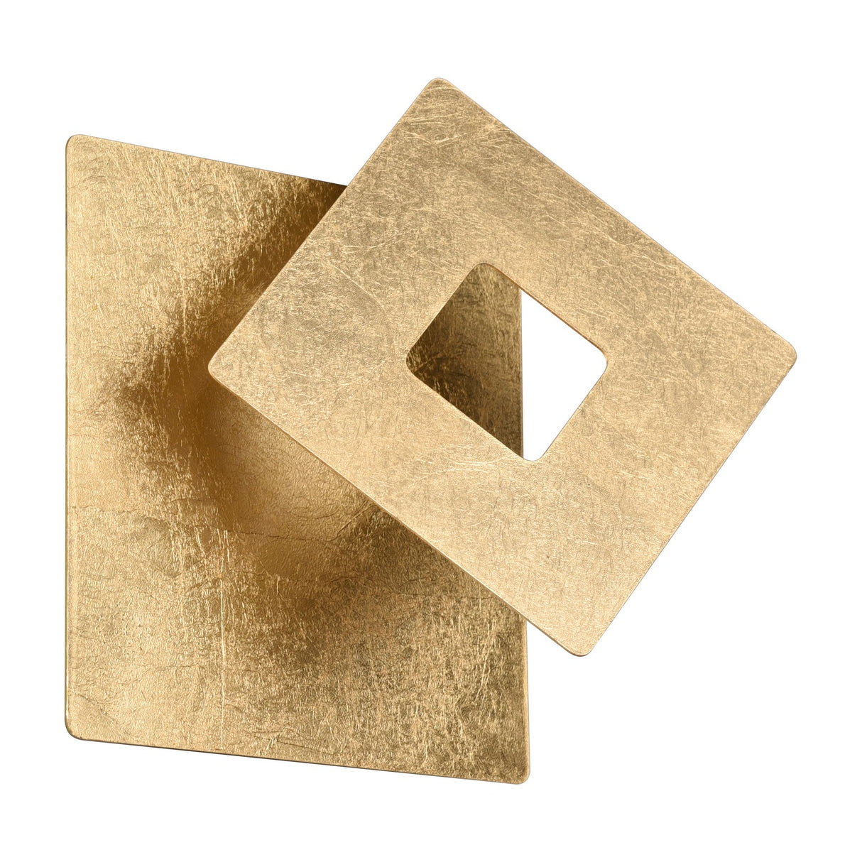 Leano LED Square Wall Light – Gold