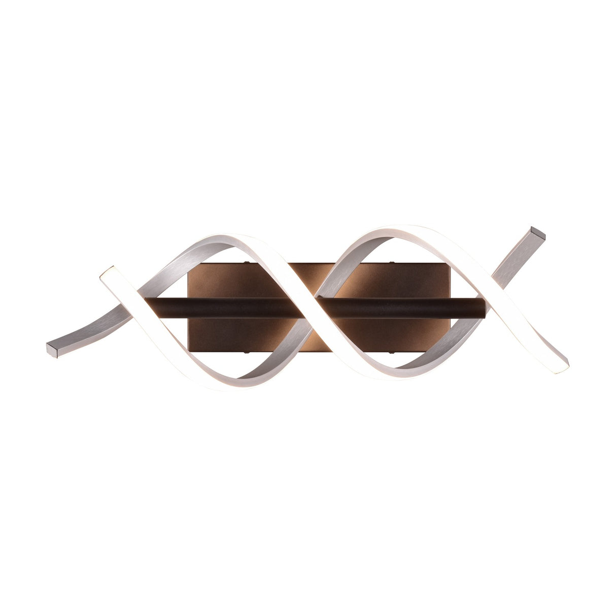 Sequence LED Wall Light – Brushed Aluminium