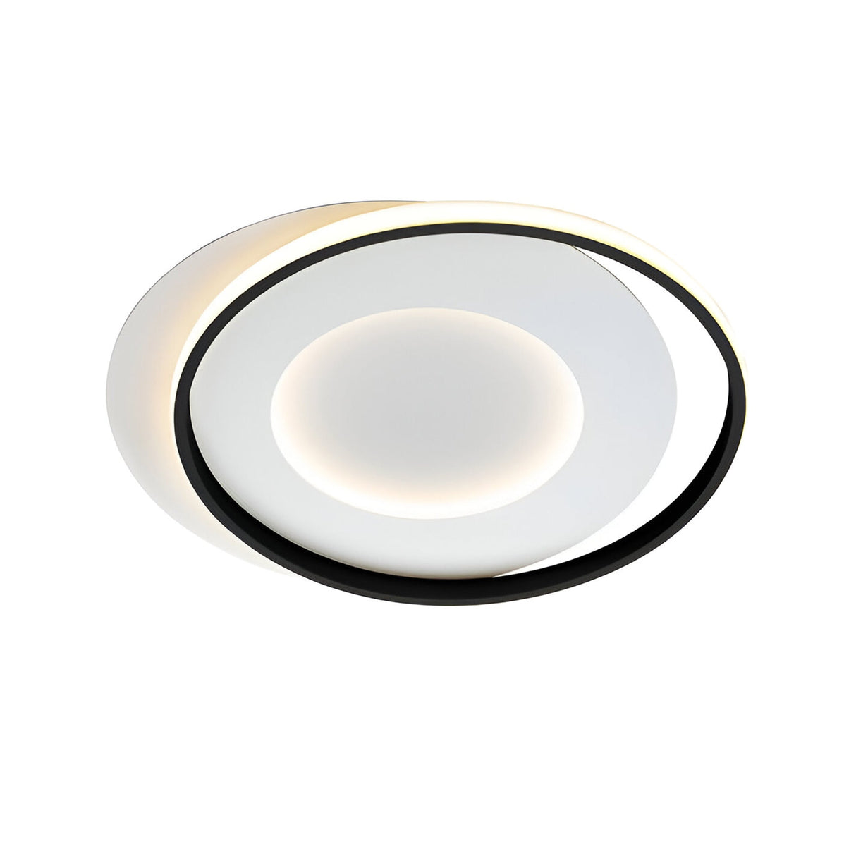 Limbos LED Flush Ceiling Light 40W 4000K - White/Black