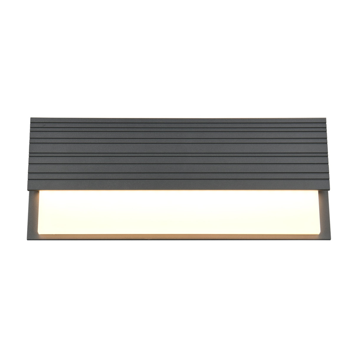 Mariza LED Glass Outdoor Wall Light – Anthracite