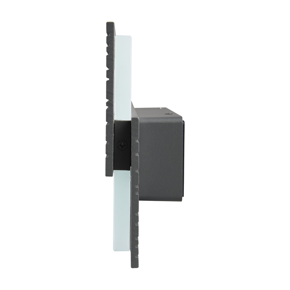 Mariza LED Glass Outdoor Wall Light – Anthracite
