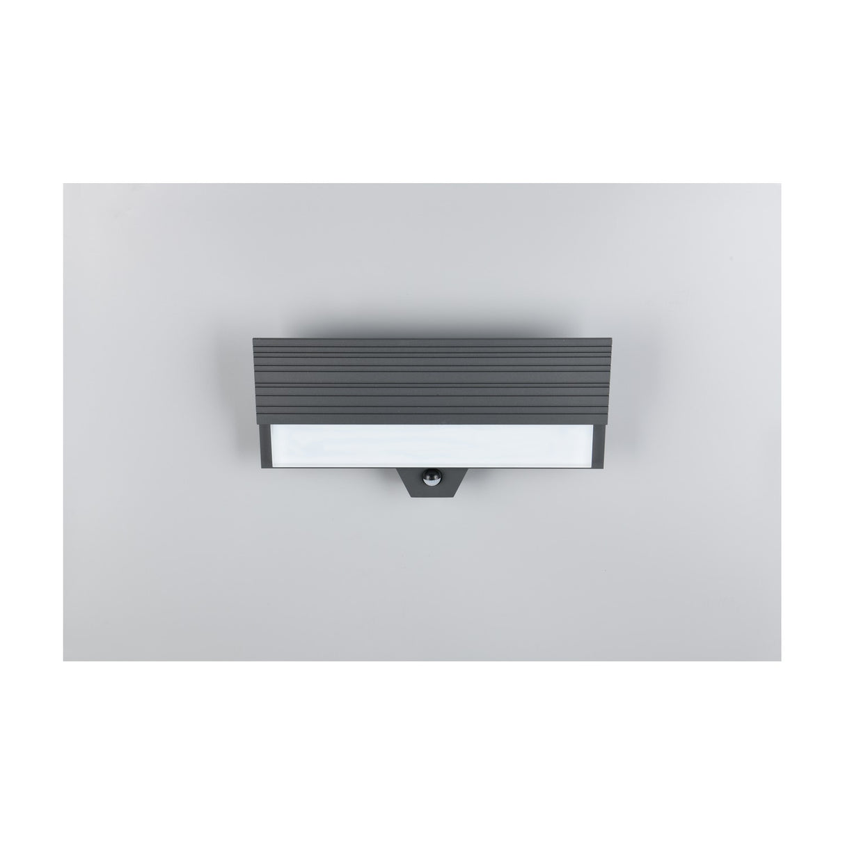 Mariza LED Glass PIR Outdoor Wall Light – Anthracite