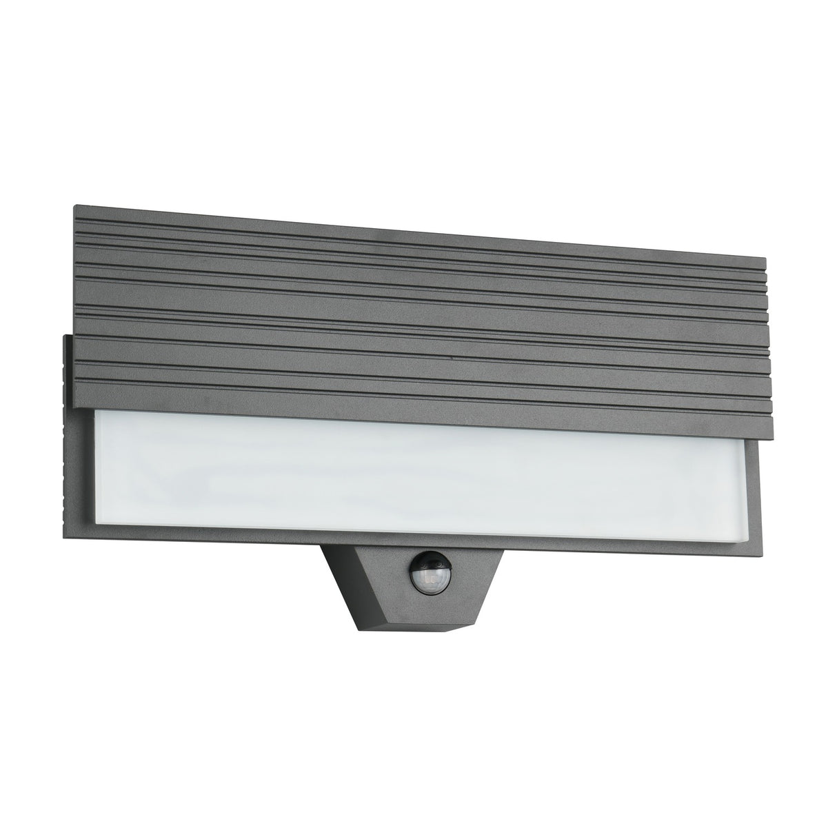 Mariza LED Glass PIR Outdoor Wall Light – Anthracite
