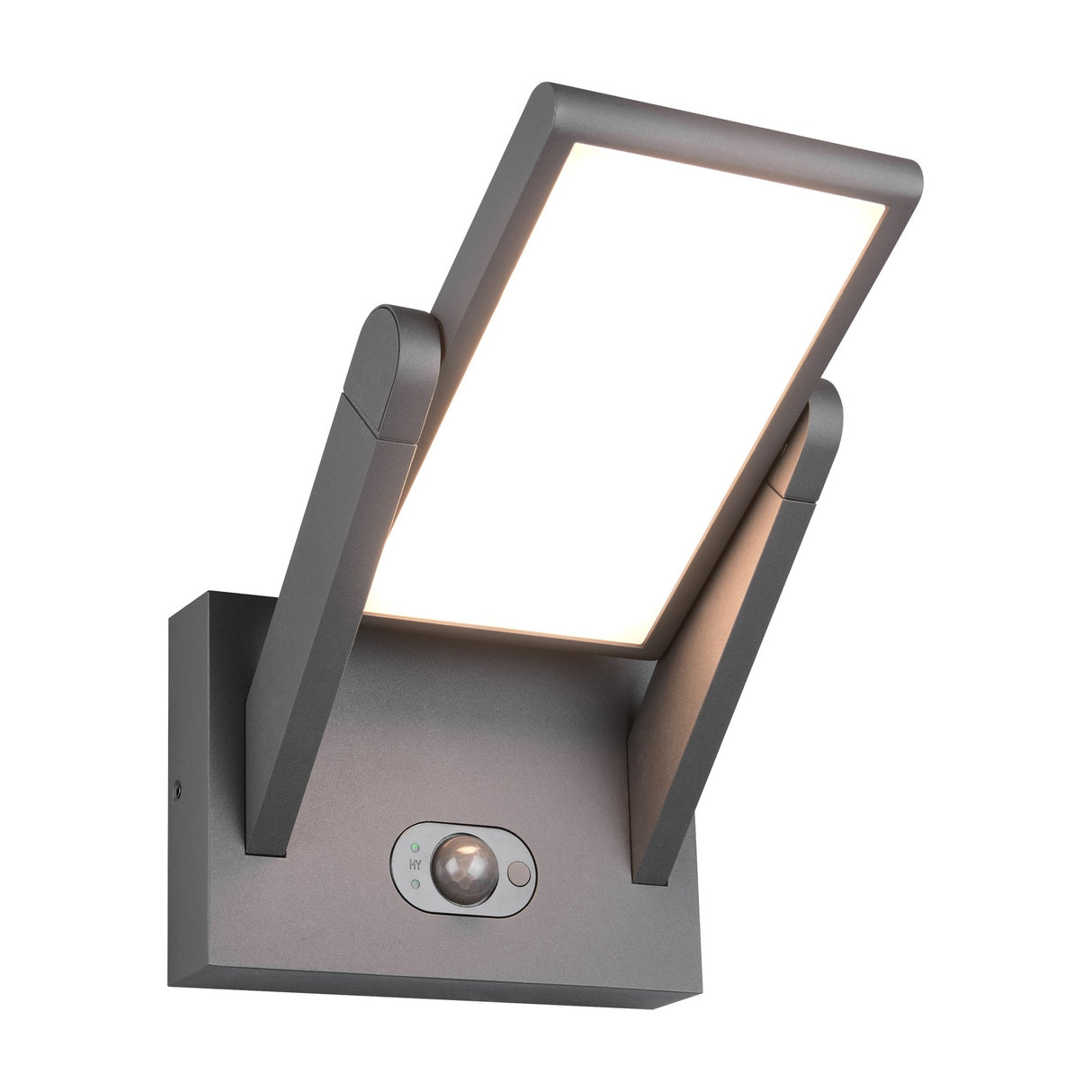 Malawi LED Solar PIR Outdoor Wall Light – Anthracite