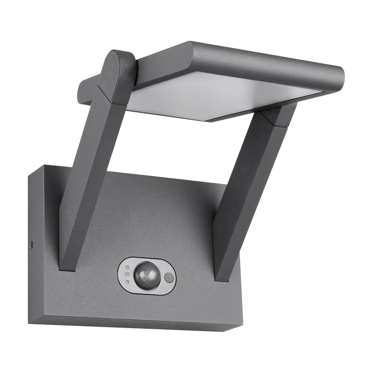 Malawi LED Solar PIR Outdoor Wall Light – Anthracite