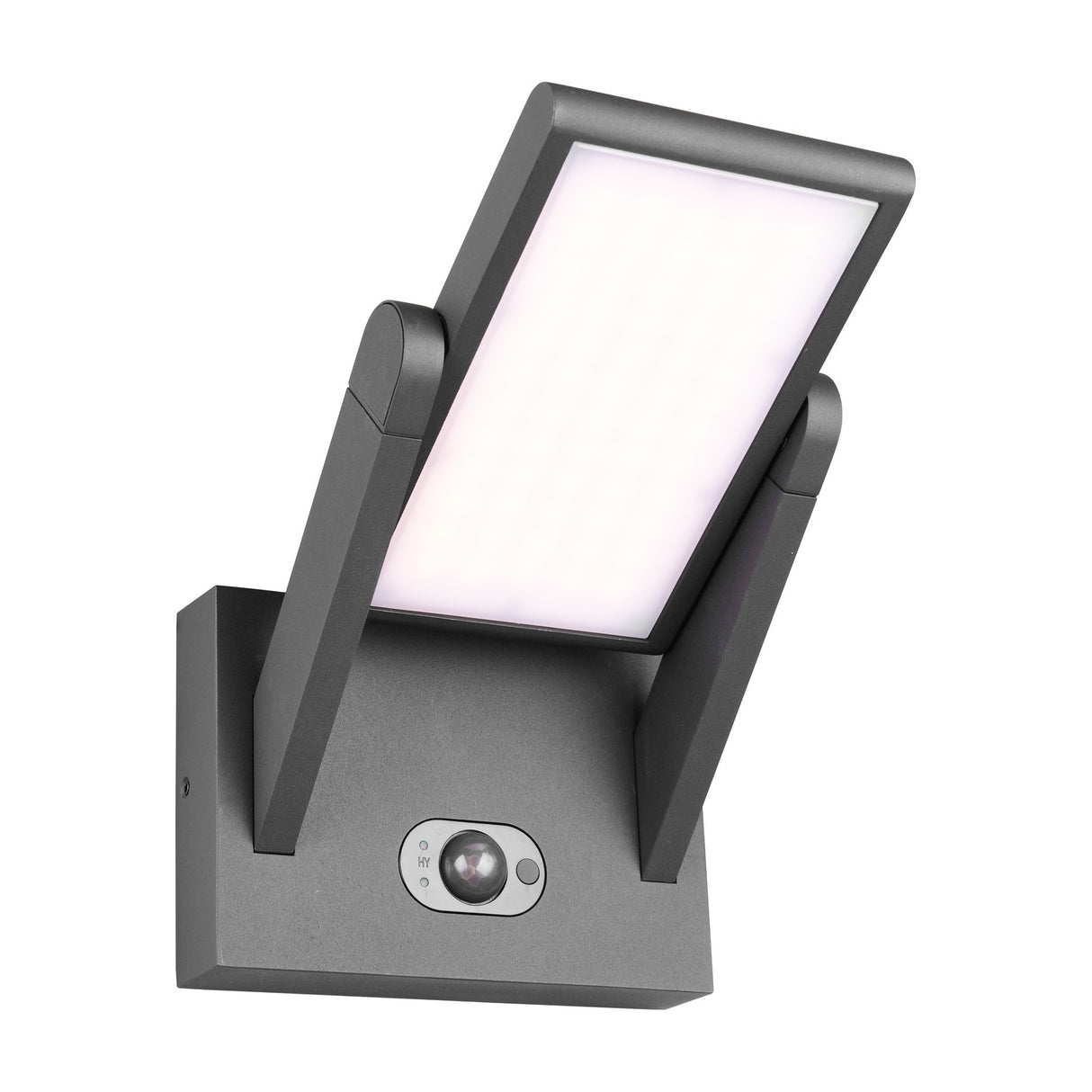 Malawi LED Solar PIR Outdoor Wall Light – Anthracite