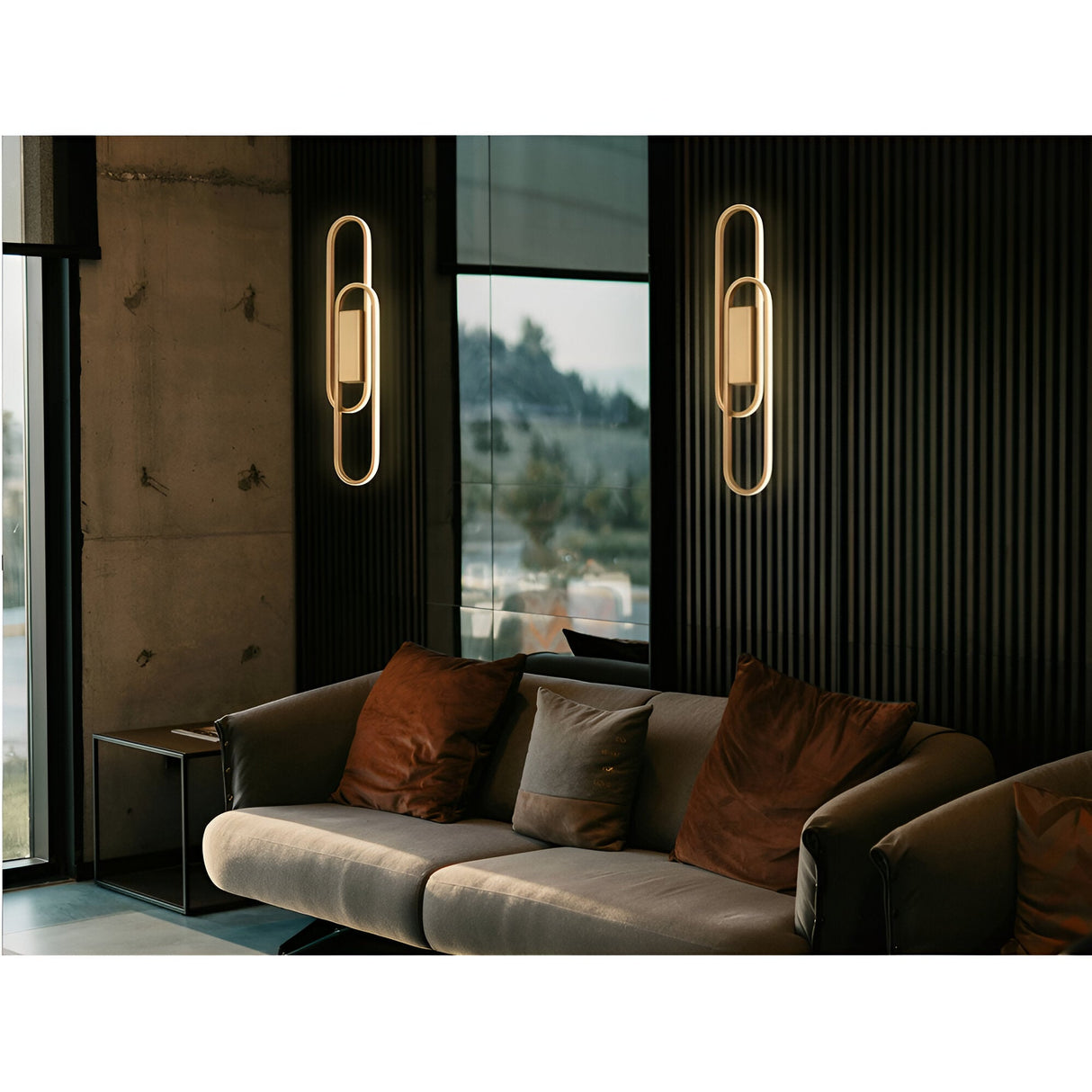 Odele LED Wall Light 24W 3000K - Gold