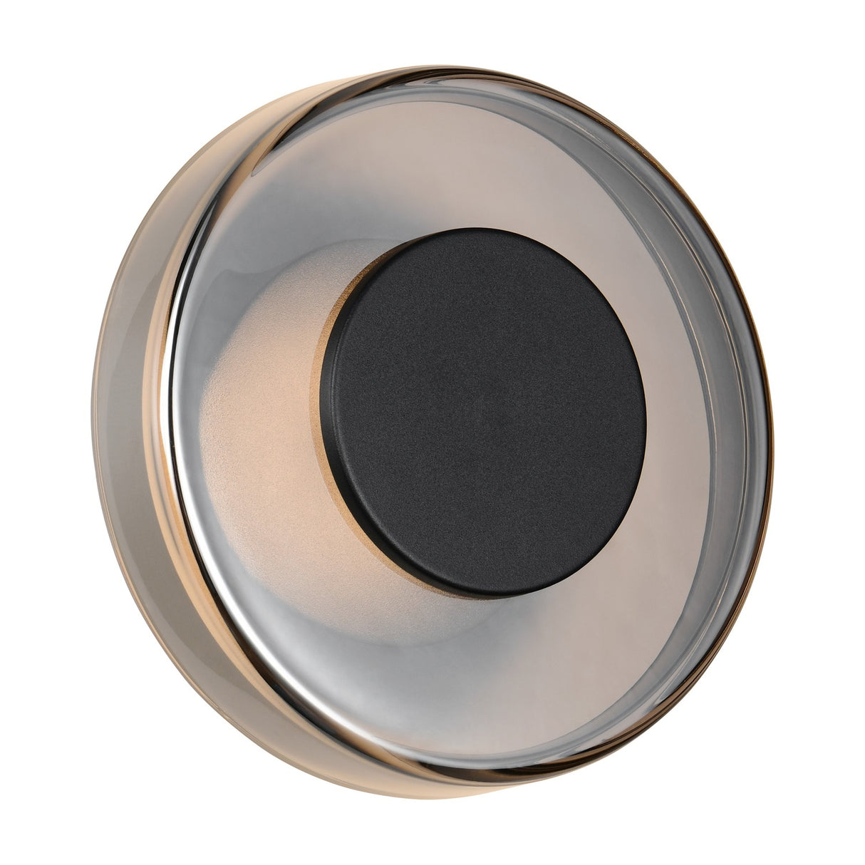 Celeste LED Glass Wall Light – Matt Black