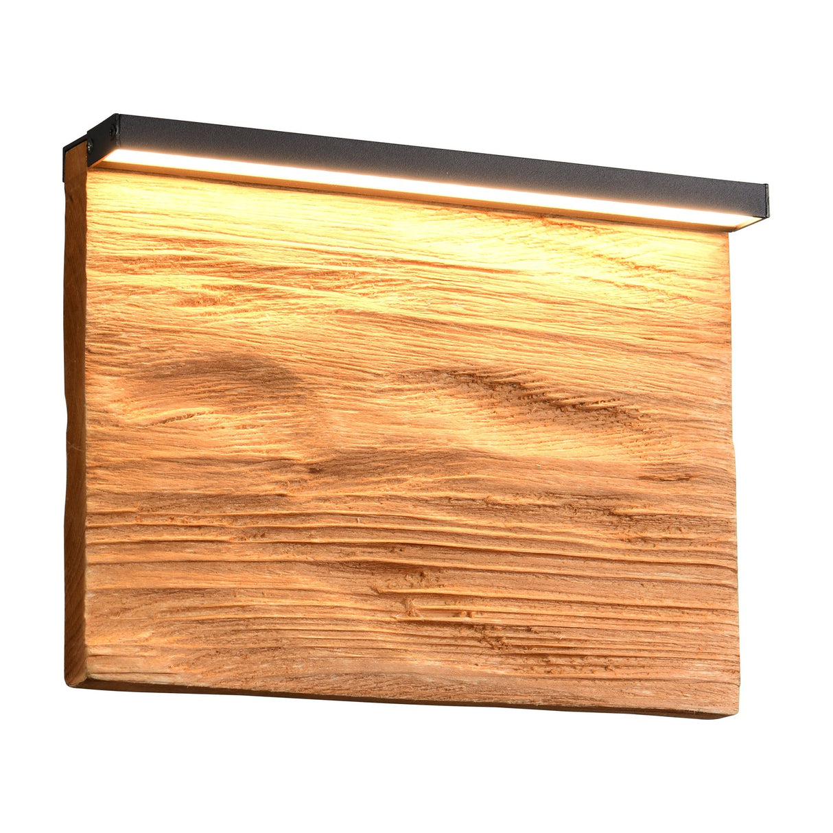 Kalea LED Square Wall Light – Wood