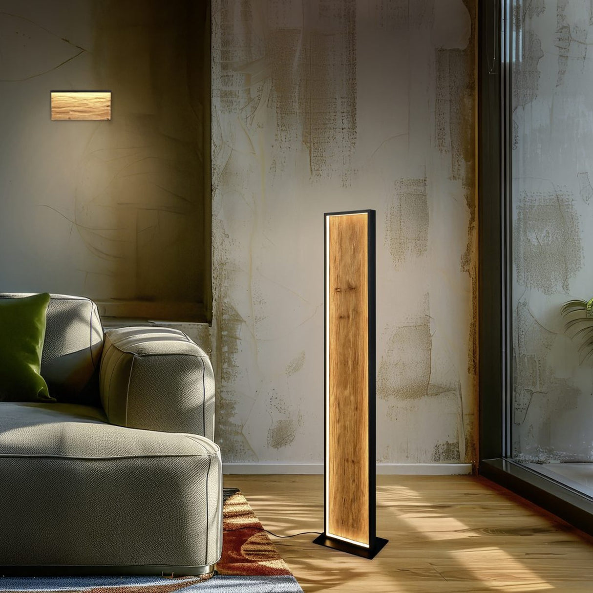 Kalea LED Wall Light – Wood
