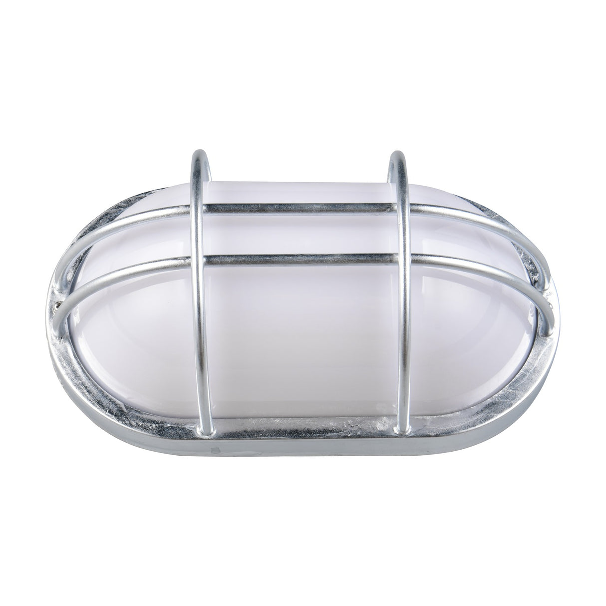 Tumen Glass Outdoor Wall Light – Galvanised