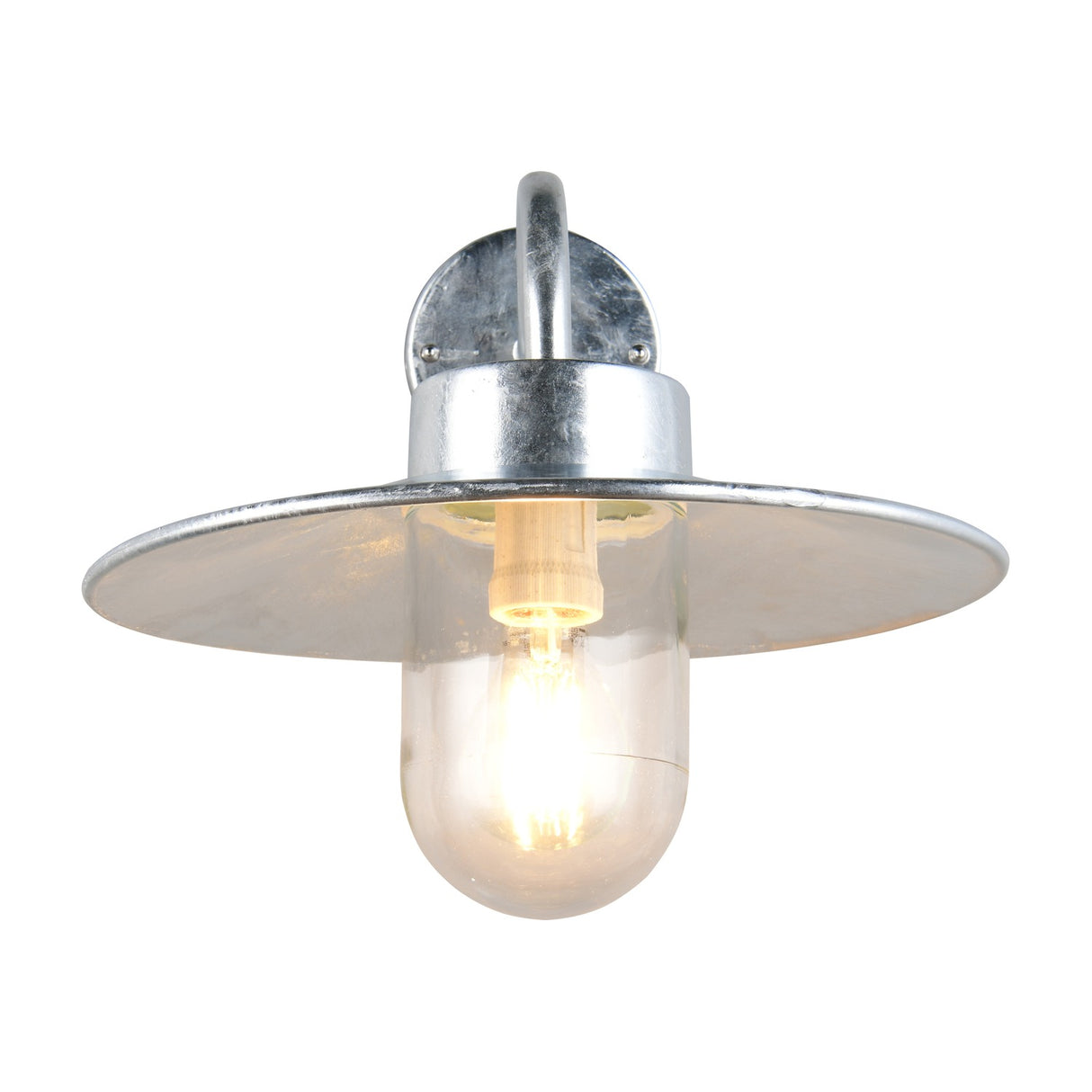 Tana Lantern Outdoor Wall Light – Galvanised