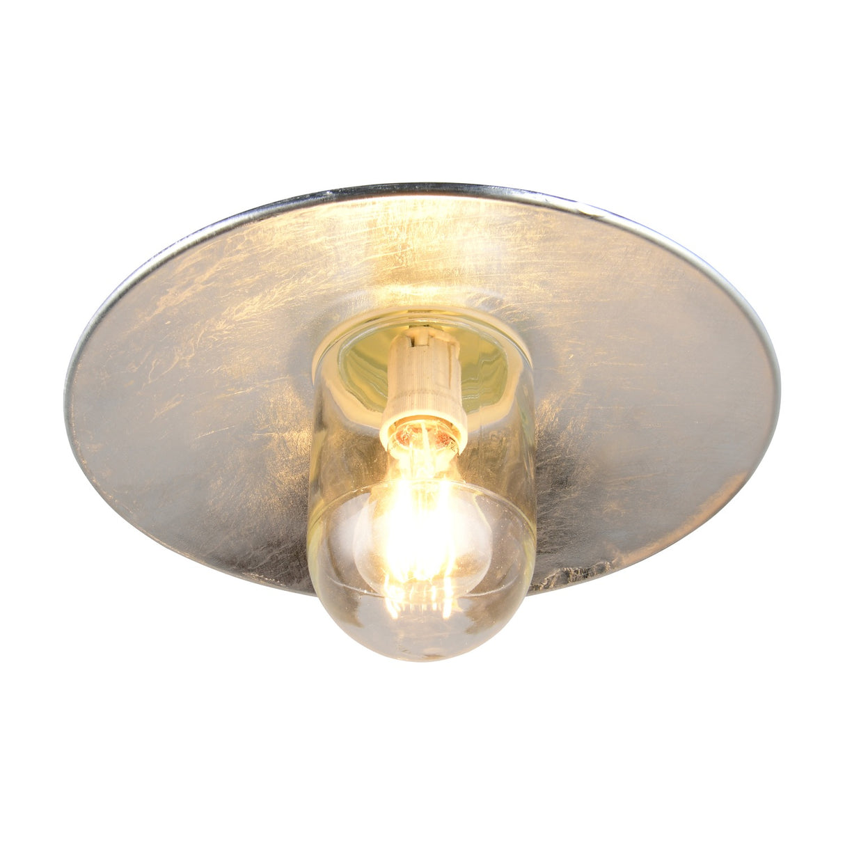 Tana Lantern Outdoor Wall Light – Galvanised