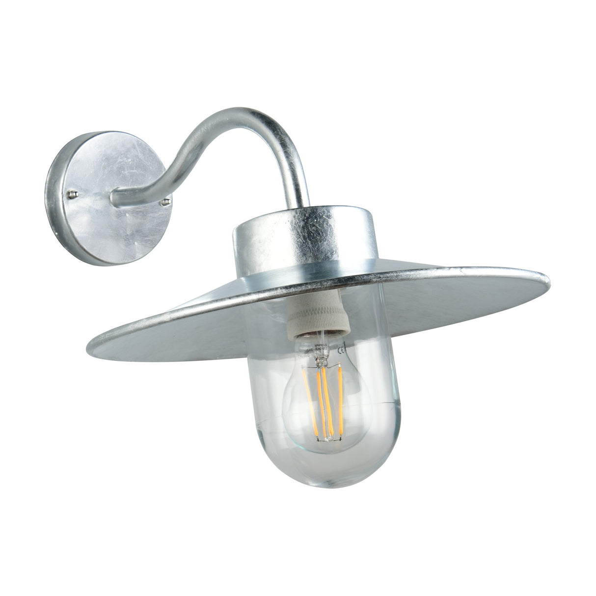 Tana Lantern Outdoor Wall Light – Galvanised