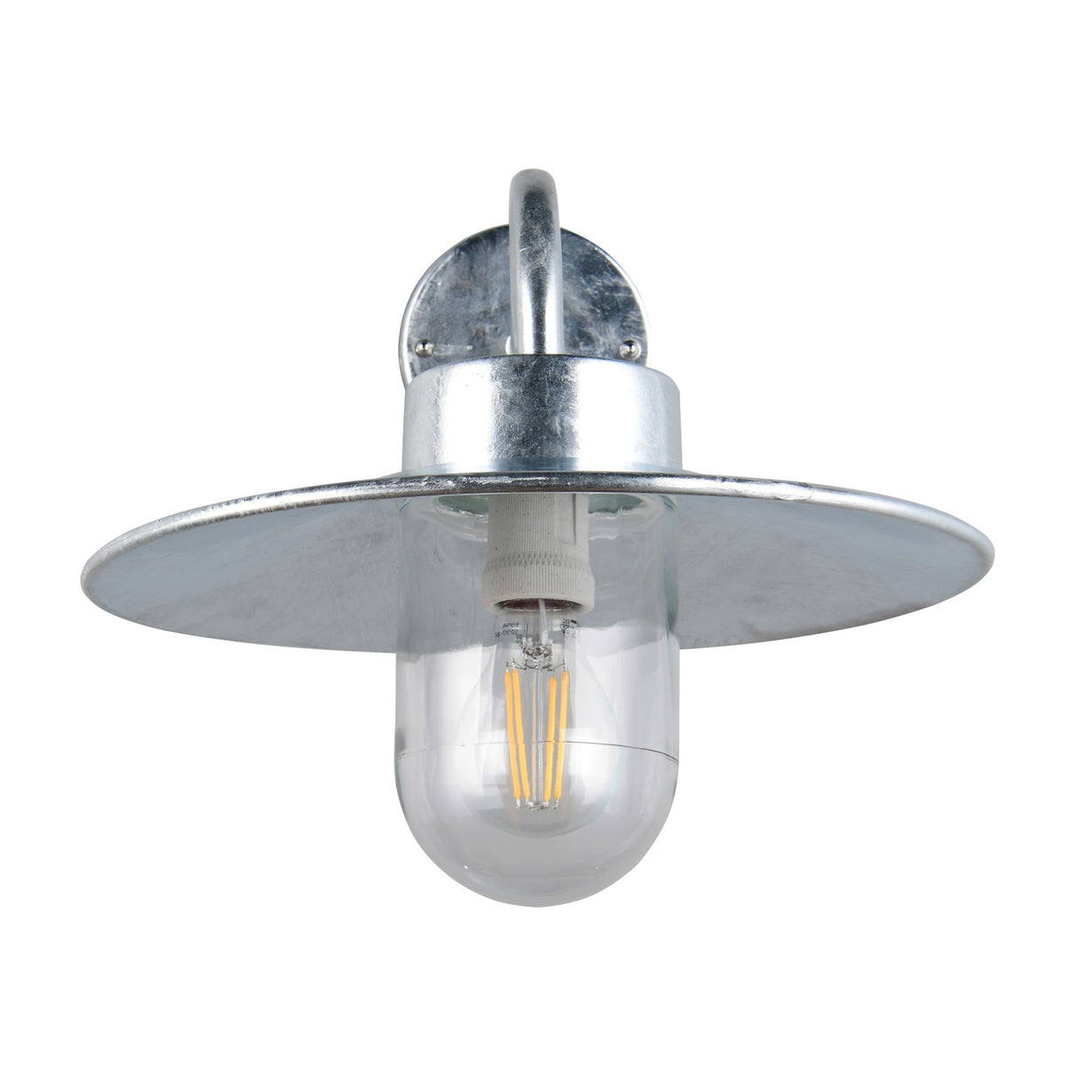 Tana Lantern Outdoor Wall Light – Galvanised