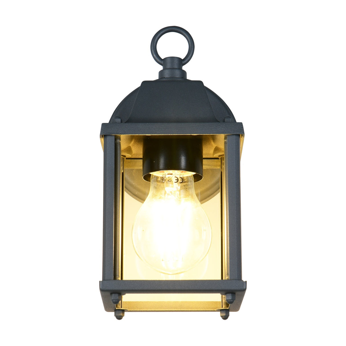 Mirande Lantern Outdoor Wall Light – Anthracite