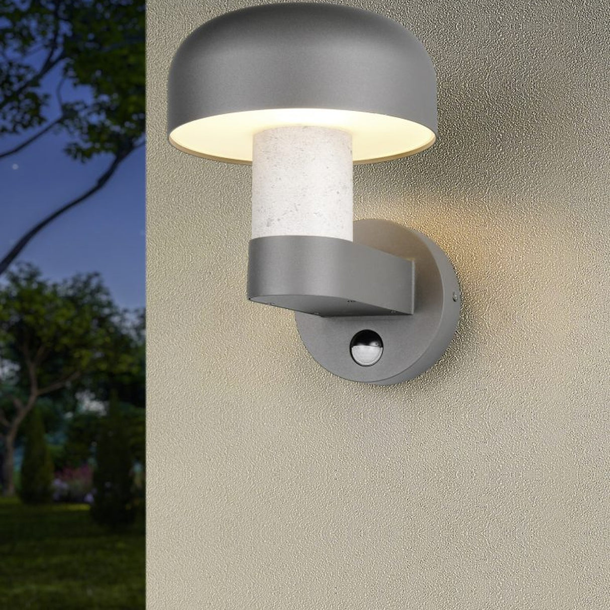 Fraser Outdoor Wall Light – Concrete