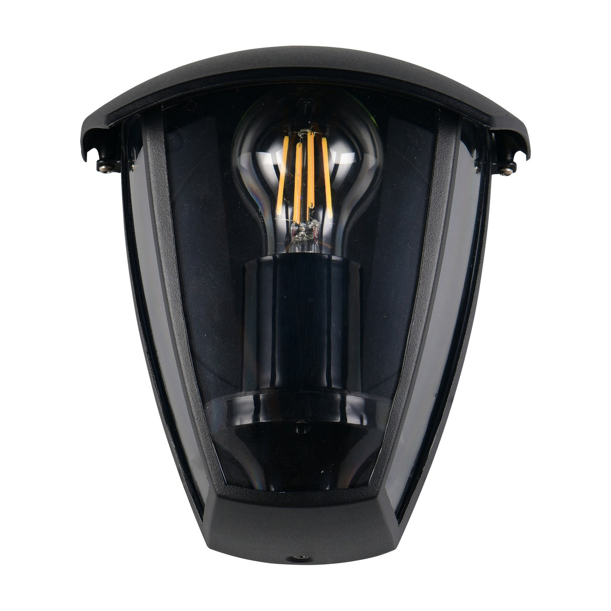 Venta Lantern Outdoor Wall Light – Matt Black