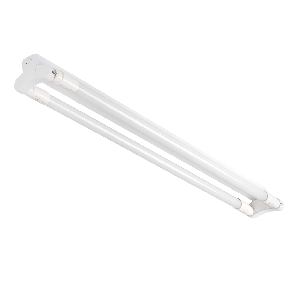 Twin 5ft T8 LED Batten Fitting - White
