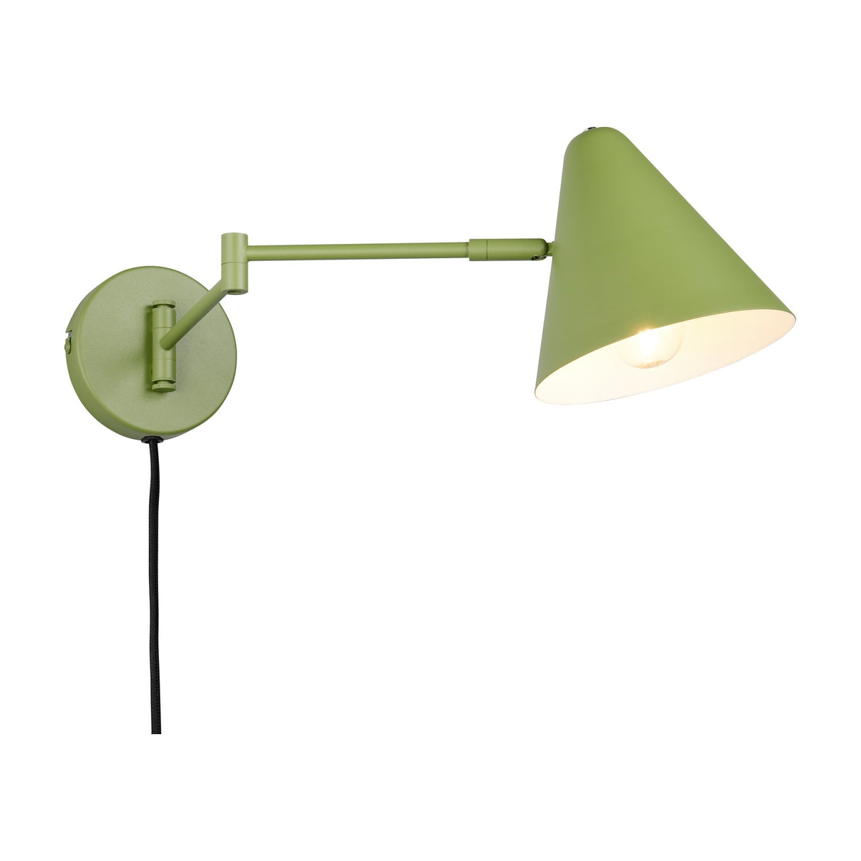 Cosima Cone Wall Light – Green