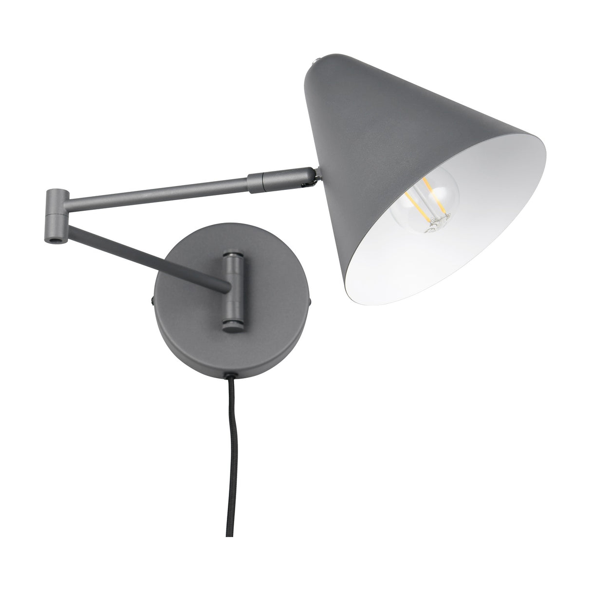 Cosima Cone Wall Light – Anthracite