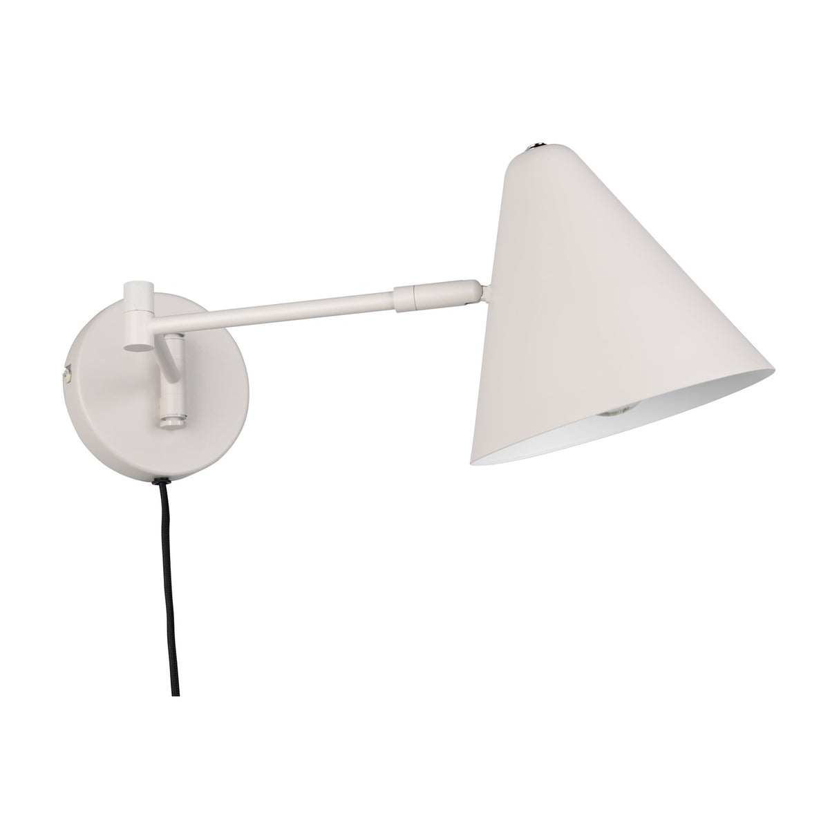Cosima Cone Wall Light – Warm Grey