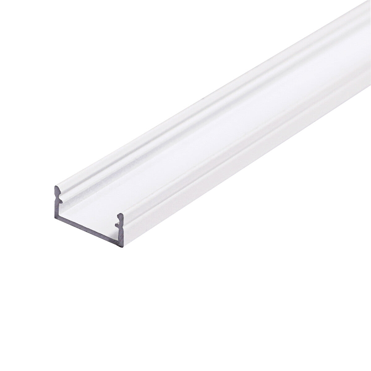 Type J 2m Surface LED Profile Channel White - 10 Pack