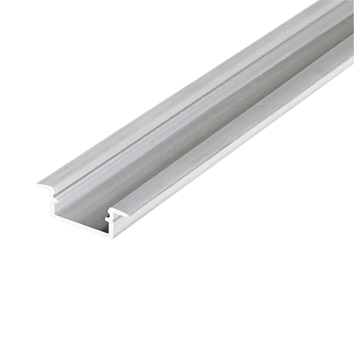 2m K LED Profile Channel Anodised - 10 Pack