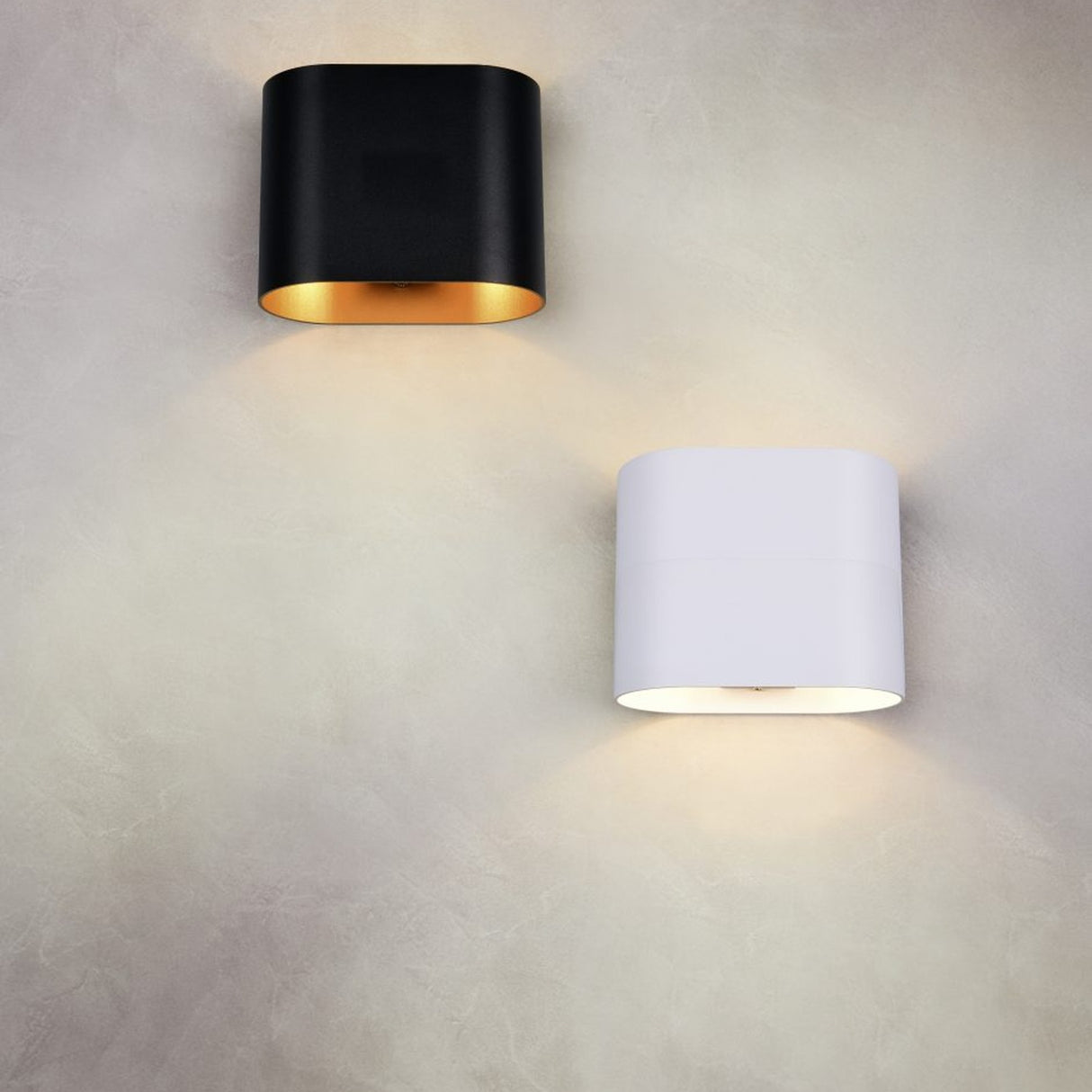 Alani Up Down Wall Light – Matt White