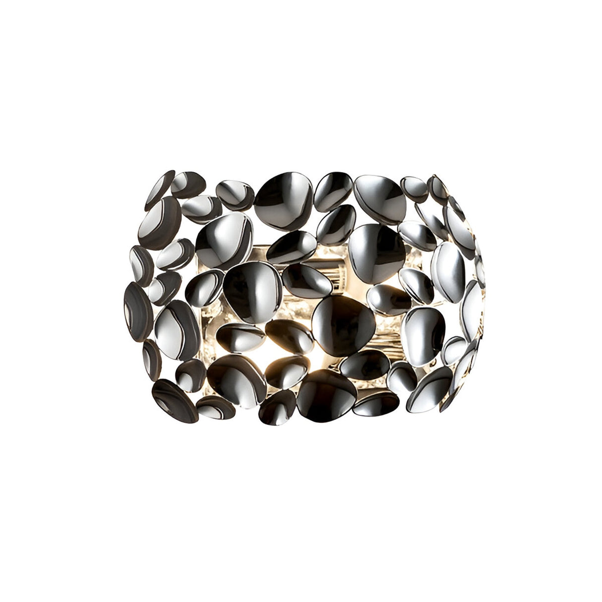 Narisa 2 Light Wall Light - Chrome