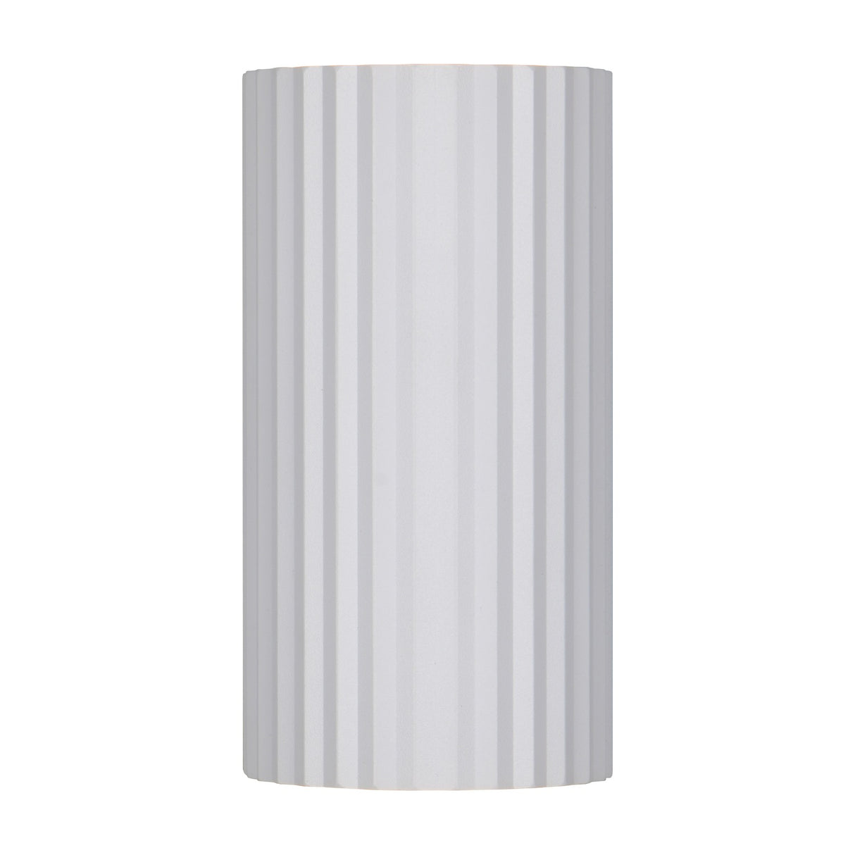 Soka 2 Light Up Down Plaster Wall Light – Matt White