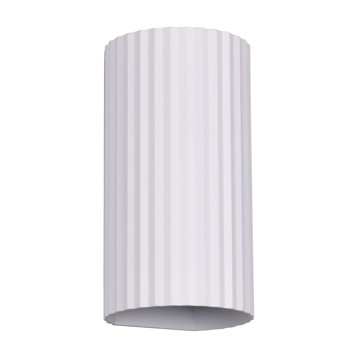 Soka 2 Light Up Down Plaster Wall Light – Matt White
