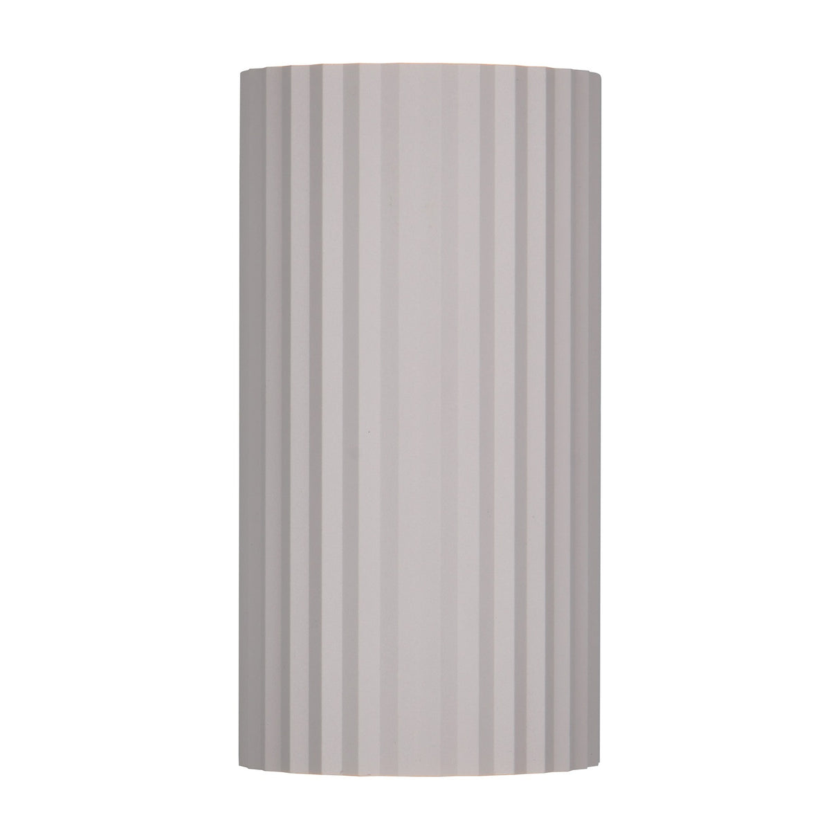Soka 2 Light Up Down Plaster Wall Light – Warm Grey