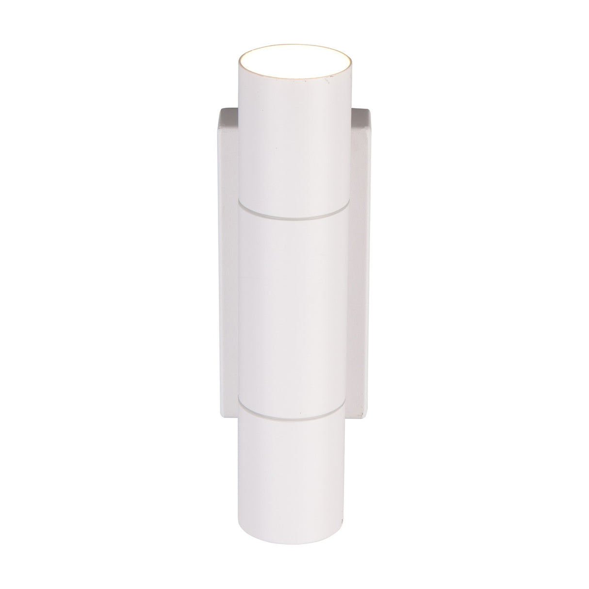 Yamuna 2 Light Up Down Outdoor Wall Light – Matt White