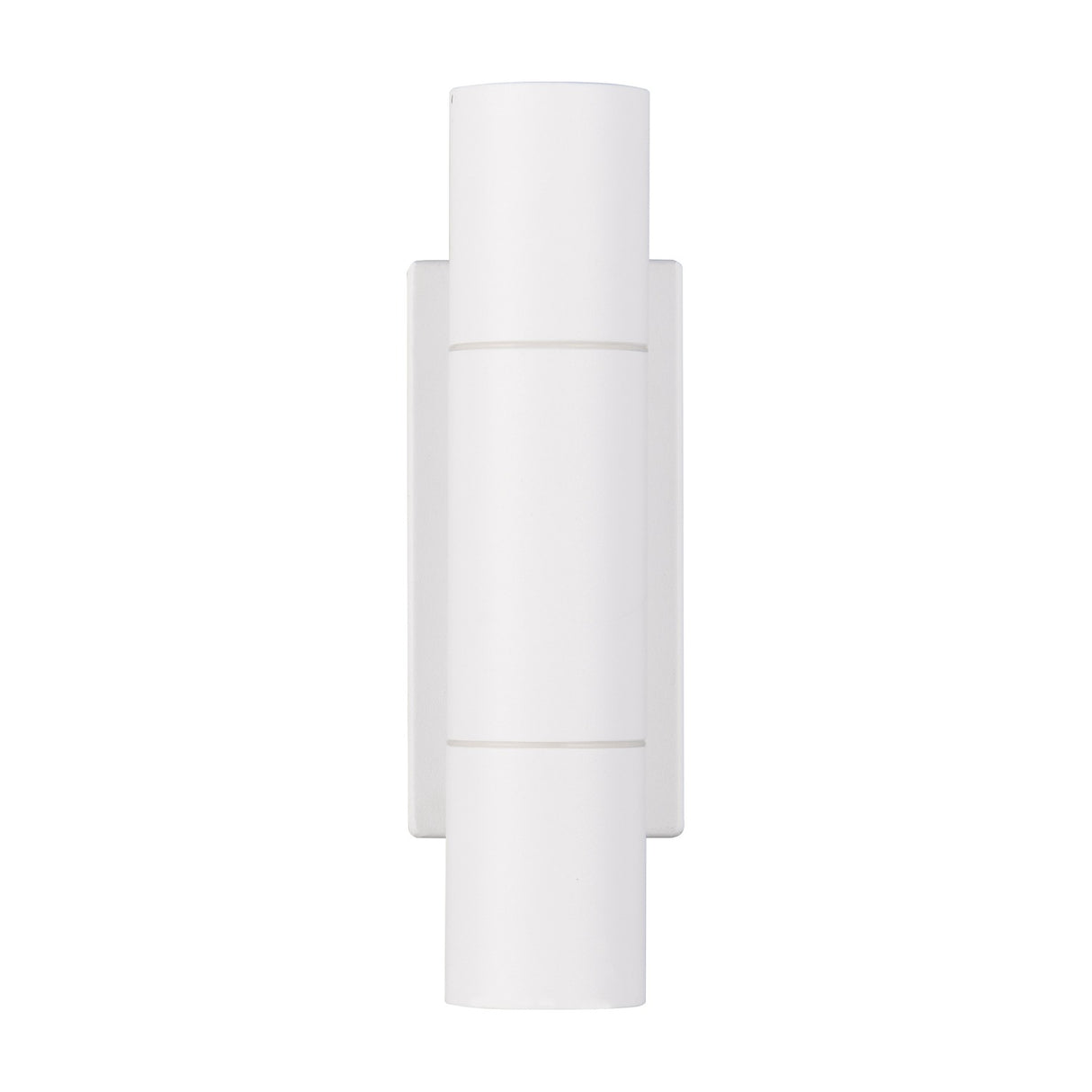 Yamuna 2 Light Up Down Outdoor Wall Light – Matt White
