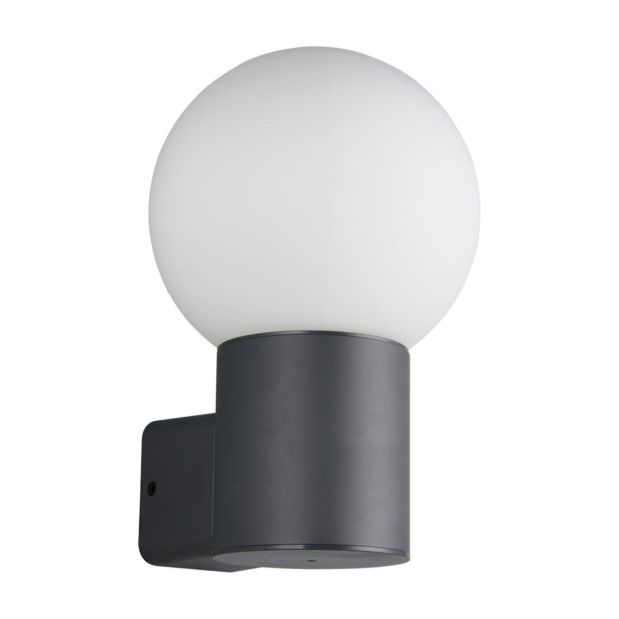 Mures Glass Outdoor Wall Light – Anthracite