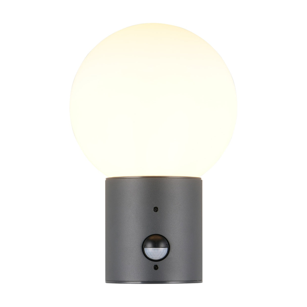 Mures Glass PIR Outdoor Wall Light – Anthracite