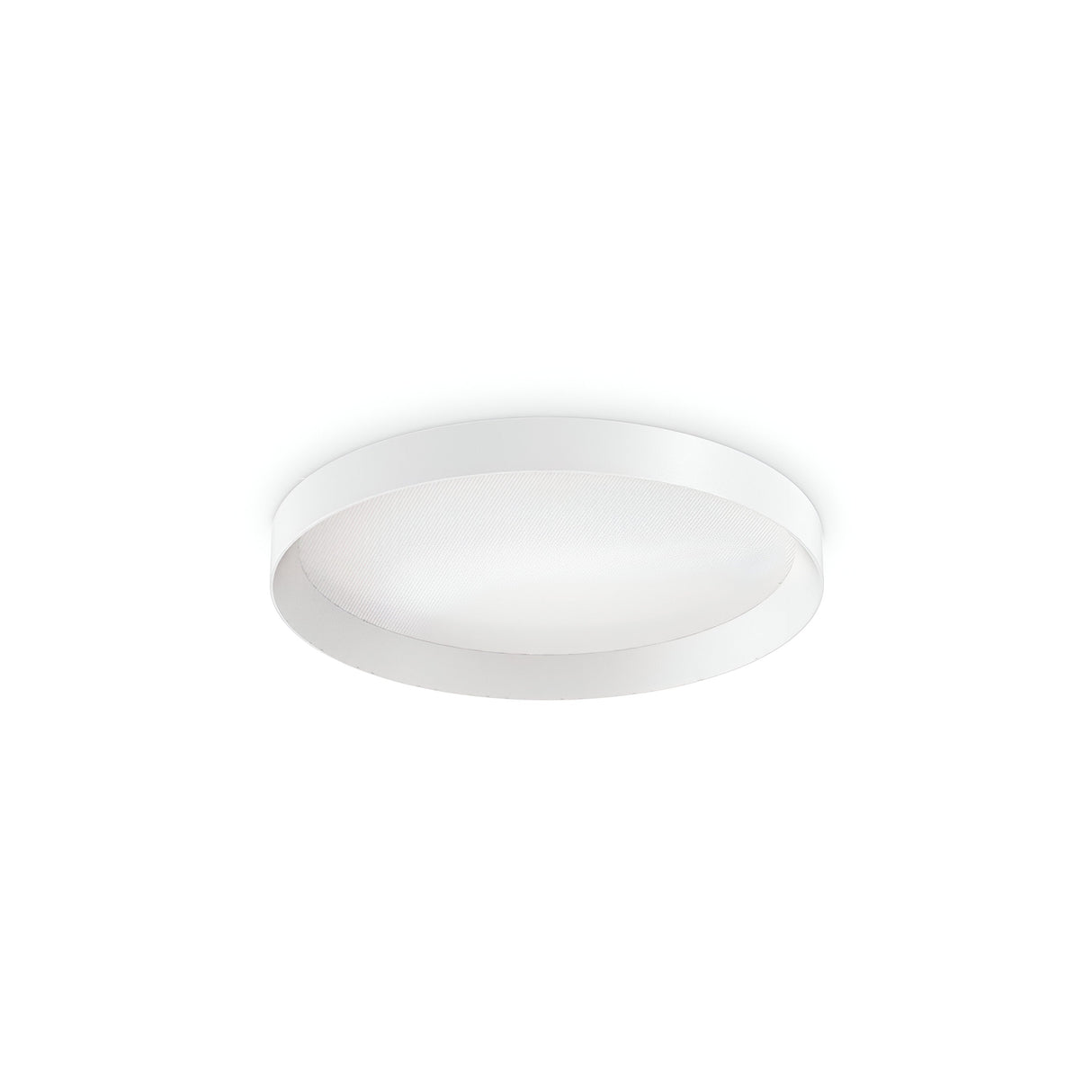 The Spark LED Flush Light 18W 3000K, with its minimalist circular design and sleek white finish, is an ideal choice for modern interiors. Its smooth, flat surface not only enhances its energy efficiency but also adds a touch of elegance when set against a plain white backdrop.
