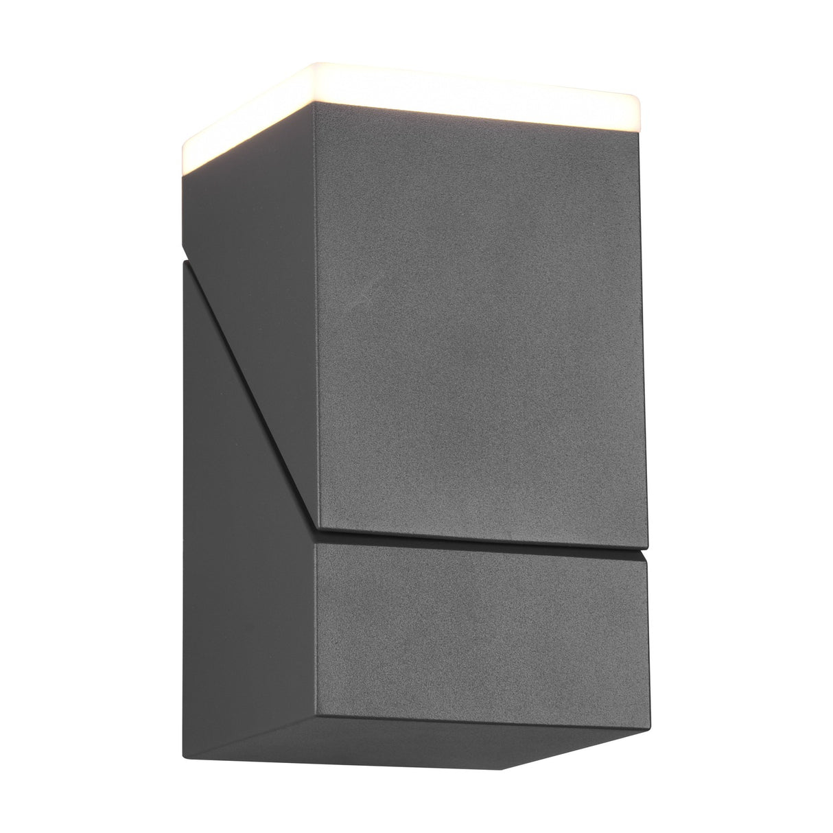 Avon LED Square Outdoor Wall Light – Anthracite