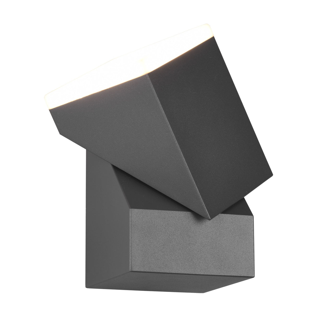 Avon LED Square Outdoor Wall Light – Anthracite