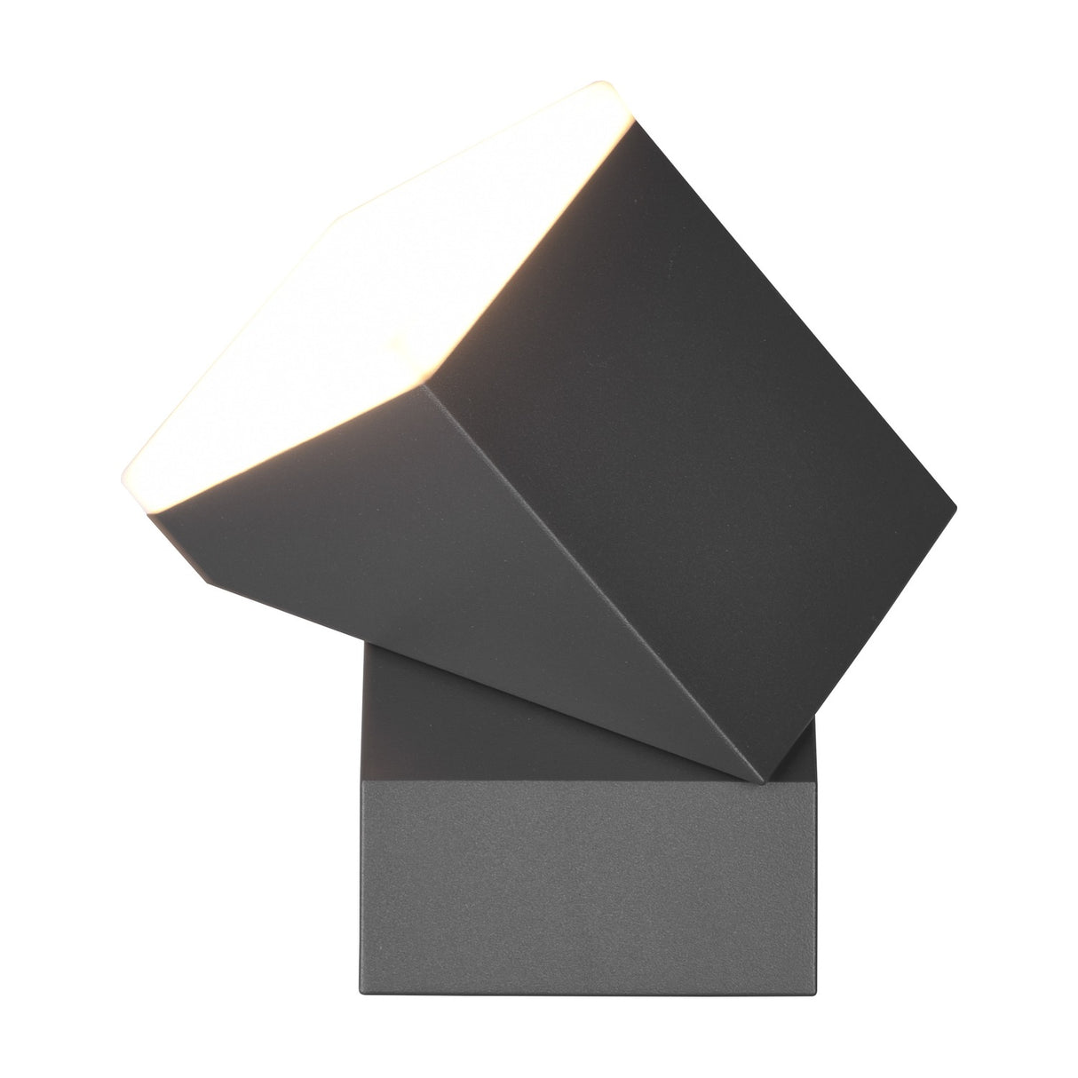 Avon LED Square Outdoor Wall Light – Anthracite