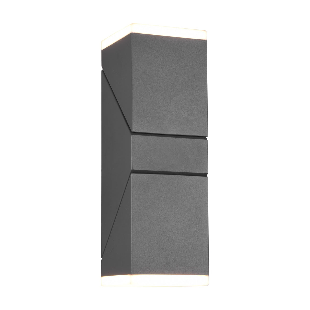Avon 2 Light LED Up Down Outdoor Wall Light – Anthracite