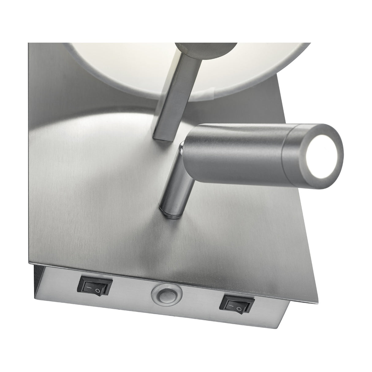 Marriot 2 Light Fabric Ceiling Light – Satin Nickel