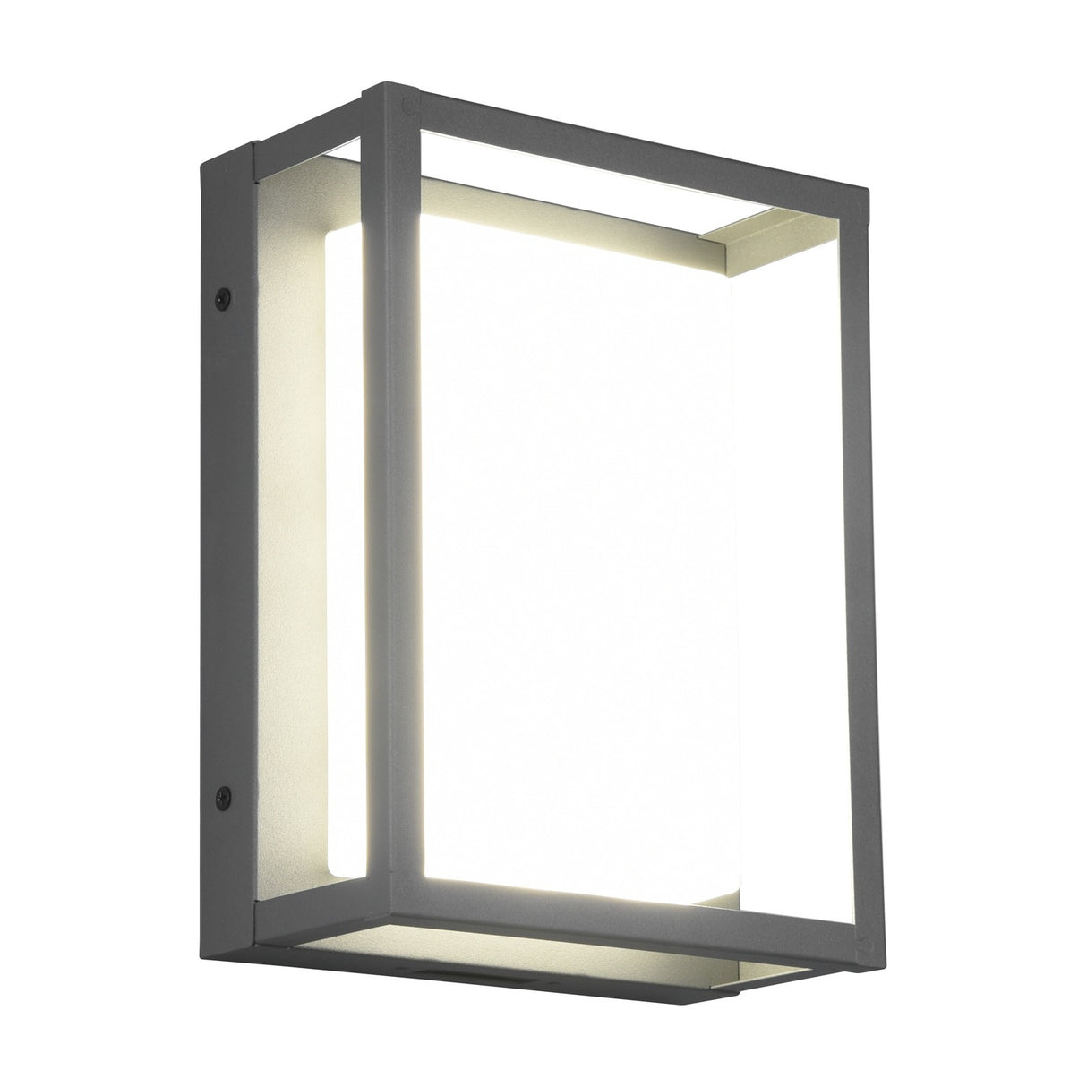 Witham LED Glass Outdoor Wall Light – Anthracite